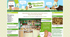 Desktop Screenshot of biscuiterie-moderne.com